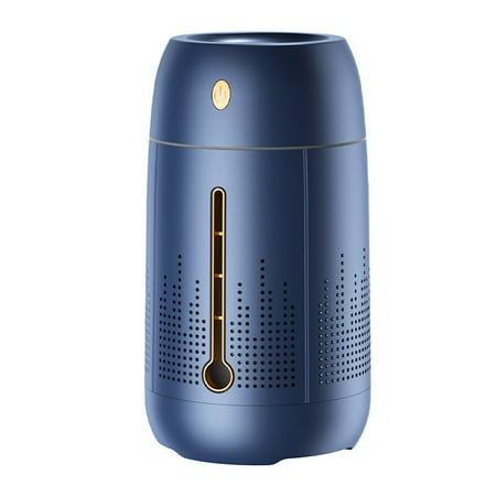 

Fan Accessories 7 Color Light Led Essential Oil Diffuser Aroma Humidifier Aroma Air Freshener Blue