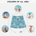 thumbnail image 6 of joogoo Boys Swim Trunks Dolphins in Water Beach Board Shorts Drawstring Swimsuit 3T, 6 of 6