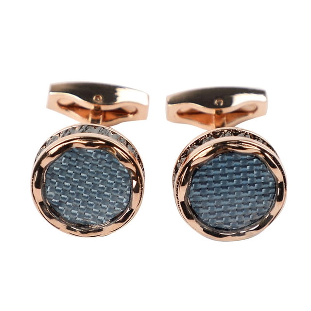 Gemelos para Hombre Hugo Oro Rosa