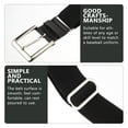 thumbnail image 5 of Softballs Belt Women Baseball Adjustable Stretch Fashionable Elastic Sports and Man Men's Fabric Iron 2 Pcs, 5 of 6