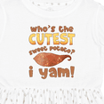 thumbnail image 4 of Inktastic Who's the Cutest Sweet Potato? I Yam Funny Thanksgiving Girls Toddler Dress, 4 of 5