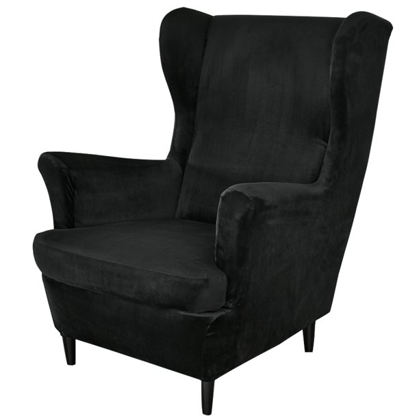 CJC Wingback Chair Covers 2Piece Stretch Wing Chair Sofa Slipcover