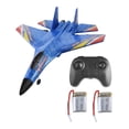 thumbnail image 2 of de telemando de 2,4G SU27 RC modelo de de resistencia espuma giroscopio de ala fija RC planeador para fácil de Azul 2 Baterías Hugo Aeronave de ala fija, 2 of 10