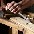 thumbnail image 3 of 4-Piece Wood Chisels Set with Steel Hammer End 6-24mm Chisel for Woodworking, 3 of 10