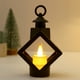 thumbnail image 5 of Lámpara colgante de Navidad, Candil LED, decoración interior exterior, luces de ambiente, luz cálida, 2 niveles, marco metálico, base de madera, para hogar, luces decorativas Navideñas, luces de, 5 of 9