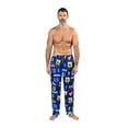 thumbnail image 2 of Nickelodeon SpongeBob Men's Microfleece Pajama Pants Performance Stretch SpongeBob Pajamas for Adults, M, 2 of 5