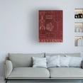 thumbnail image 2 of Marco Fabiano 'Wine Blueprint IV' Canvas Art, 2 of 4