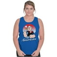 thumbnail image 4 of All American Popeye The Sailor Man Plus Size Graphic Tank Top Brisco Brands 2X, 4 of 5