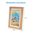 thumbnail image 3 of 7-inch IPS Display Digital Photo Frame with 32GB Storage, WiFi Connectivity, Mobile App Transmission, 2000mAh Rechargeable Battery, USB-C Charging, Dual-Mode Stand, Multi-Language Support, 1024x600, 3 of 3