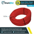 thumbnail image 2 of SharkBite U860R500 1/2-Inch PEX Tubing, 500 Feet, RED, for Residential and Co..., 2 of 6