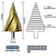 thumbnail image 3 of Perceuse Professionnelle 6-60mm Hss Ensemble de Perceuse Conique pour Acier Inoxydable Métal 6417242376007, 3 of 3