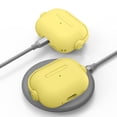 thumbnail image 2 of for Airpods case Clear,Shockproof Case for Airpods Pro 2nd Generation 2022 case,Full Protective Soft TPU Drop Protection Accessories Case with Keychain Charging Case for Women Girls Men,Yellow, 2 of 6