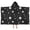 Black White Zodiac, variant on Navy Floral Skull Pattern Hooded Bath Towel，50"x30" for Ages 3 To 12 Kids, Quick Dry Lightweight Soft Microfiber Hood Beach Towel Cover Up for Kids