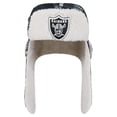 thumbnail image 2 of New Era Black Las Vegas Raiders Sideline Plaid Sherpa Trapper Hat, 2 of 4