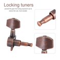 thumbnail image 4 of Guitar Tuners, Reduce The Rust Durable Easy Mounting  Internal Gear Tuning Pegs, For Instrument Lovers Guitar Repair Master Guitar Professionals, 4 of 8