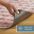 thumbnail image 6 of TOWN & COUNTRY BASICS Comfort Plus Boho Geo Anti Fatigue Comfort Mat, Kitchen Runner Mat, Standing Desk Mat, Dorm Room Rug, Non-Slip Backing, Maroon, 18"x55", 6 of 10