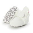 thumbnail image 3 of kamemir Baby Boys Girls Booties with Grippers Stay on Slippers Socks Toddler Crib Winter Shoes for Boys Girls(White,5), 3 of 4