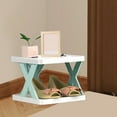 thumbnail image 5 of RKSTN Plastic Double DIY Simple Shelf Fashion Scandinavian Style Household Storage Shelves Multilayer Detachable Living Room Dormitory Organizing Rack DIY Simplistic Shoe Racks, 5 of 5