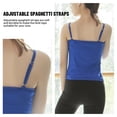 thumbnail image 4 of Conjunto de camisola de 2 piezas con top corto y tirantes finos de modal suave para mujer, 4 of 8