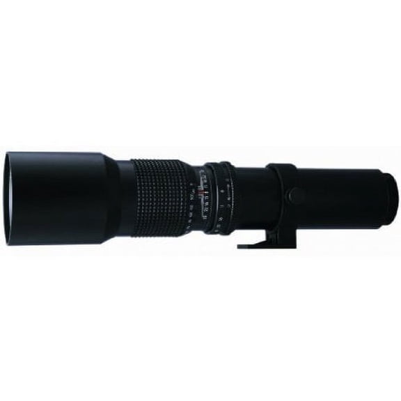 500mm f/8 Telephoto Lens (T Mount) with 2x Teleconverter (=1000mm) for Pentax K-S1, K-500, K-30, K-50