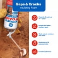 GE Gaps & Cracks Insulating Foam, Pack of 1, Yellow 12 oz Can