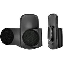 Imitation Leather Imitaiton Leather Stethoscope Holder with Iron Findings Black 107x200x13mm 1pc/box