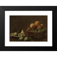 thumbnail image 2 of Henri Fantin-Latour 24x17 Black Modern Framed Museum Art Print Titled - Still Life with Fruit (C. 1880 - C. 1890), 2 of 5
