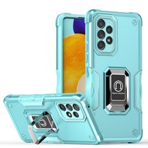 Mantto for Galaxy A53 5G Cover with Ring Kickstand, Impact-Resistant, Shockproof, Protective Bumper Magnetic with Car Mount Durable Hybrid Rugged Phone Case For Samsung Galaxy A53 5G, Mint