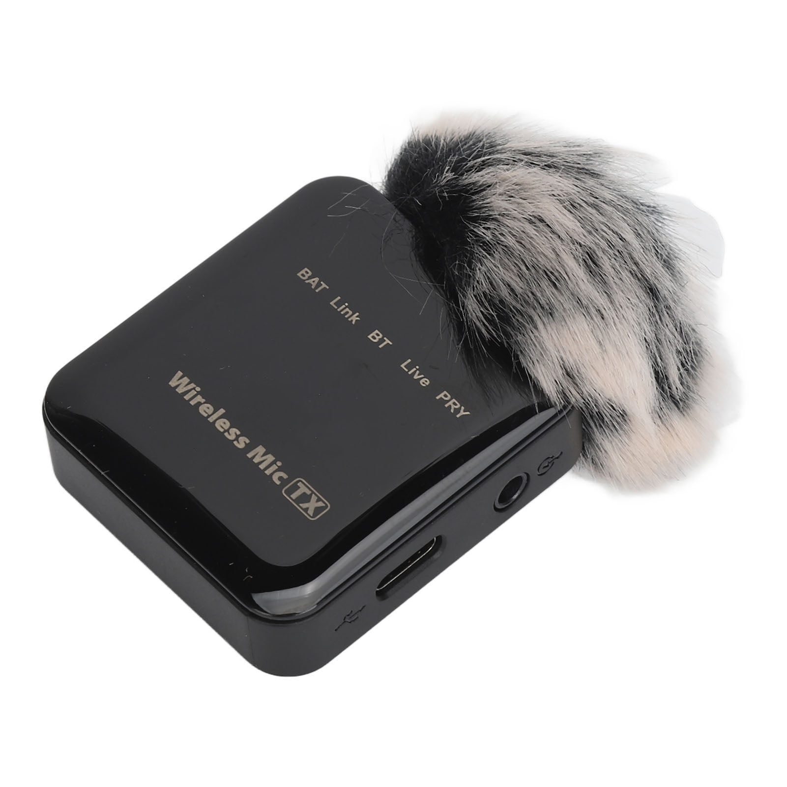 Dual Wireless Lavalier Microphone for Phone Laptop Computer Omnidirectional Lapel Video Recording Interview Vlogging
