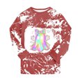 thumbnail image 4 of Leey-World Little Girl Pajamas Kids Soft Sleepwear Long Sleeve Boys Girls Pajama Outdoor 2-Piece Tops&Pant Casual sets, 4 of 8