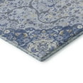 thumbnail image 3 of Addison Rugs Mayfield Premium Machine Washable Traditional Medallion Blue Rectangle Rug, 3' X 5' Machine Washable Traditional Medallion Blue Oversized Sherpa Throw Blanket, 3 of 7