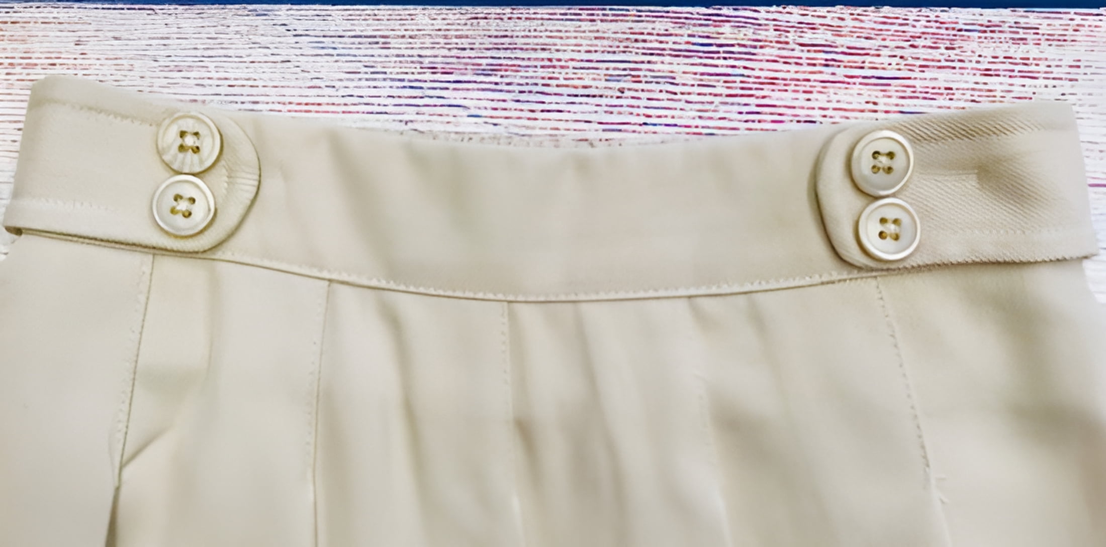 Unik Girl Uniform Skirt with Built in Shorts, Khaki Size 8
