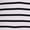 Mother Of Pearl Stripe, variant on Scenario Women's and Women's Plus Striped Henley Shirt with Long Sleeves, Sizes XS-4X