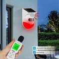 thumbnail image 2 of Solar Strobe Alarm Light With Motion Sensor Siren Outdoor Alarm Siren With Remote Controller, 2 of 5