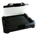 thumbnail image 4 of MegaChef 15 in Reversible Electric Griddle - Non-Stick, Removable Glass Lid, 4 of 4