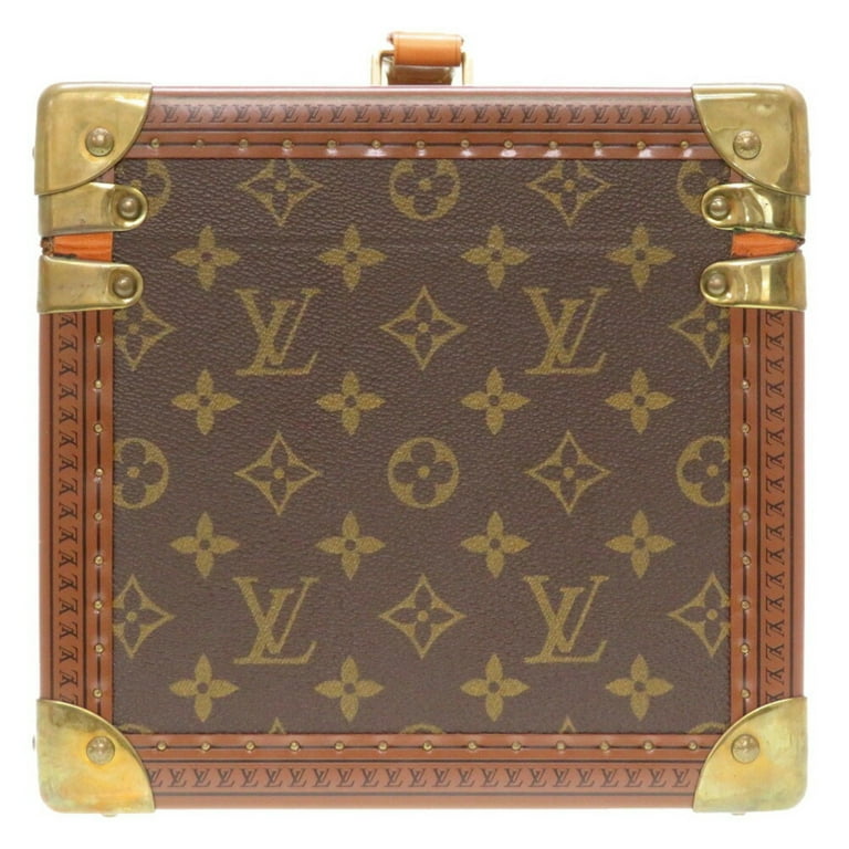 Authenticated used Louis Vuitton Monogram Bowat Flacon M21828 Makeup Box Case Trunk, Adult Unisex, Size: (HxWxD): 21cm x 22cm x 30cm / 8.26'' x 8.66