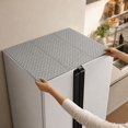 thumbnail image 4 of Disposable Refrigerator Top Protector Mat Oil Resistant Dirt Absorbent Pad for Household Kitchen Appliance Surface Protection, 4 of 5