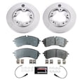 thumbnail image 1 of Power Stop Brake Kit CRK9057 Z17 Evolution Geomet; Ceramic Pads; 308 Millimeter Solid Front Coated Rotor; With Rotors/Brake Pads/Stainless Steel Hardware/Brake Lubricant/Pad Shims/Pad Wear Sensor, 1 of 5