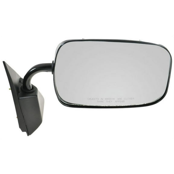 Autos Part Outlet™ New Black Manual Side View Mirror Passenger Right RH Compatible With Chevy GMC Pickup Truck Fits select: 1988-2000 CHEVROLET GMT-400, 1995-1999 CHEVROLET TAHOE