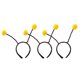 thumbnail image 1 of 3pcs Amarillo de Diadema de de Bumblebee Bee Alien Dress Up, 1 of 8