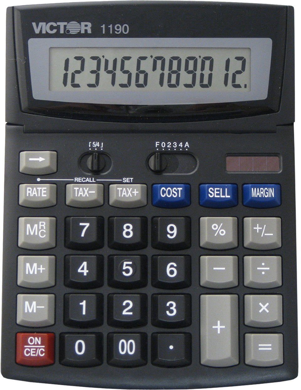 1PC Victor Victor 1190 Business Desktop Display Calculator VCT1190
