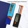 thumbnail image 4 of Digital Battery Tester LCD Display Portable Battery Capacity Checker for C AA AAA D N 6F22 Button Batteries with Clear Readout Lightweight Compact Design, 4 of 7