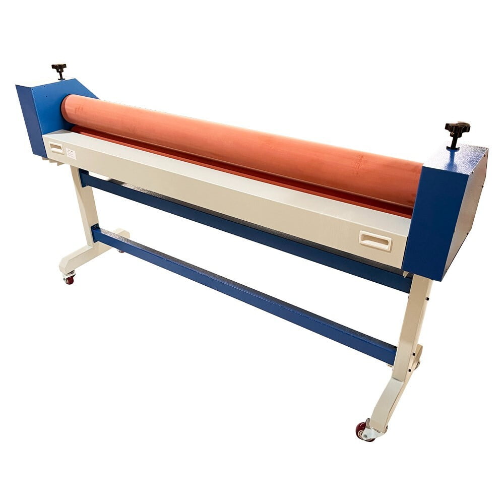 51 Inch Manual Cold Laminating Machine Single Sided Wide Format Cold Roll Laminator