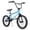18in Blue, variant on GLAF Freestyle Kids BMX Bike, 20 inch White Trick Bicycle for Teen and Adults, Carbon Steel Frame Bikes, Ideal for Beginner to Advanced Riders