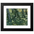 thumbnail image 2 of Vincent van Gogh 14x12 Black Modern Framed Museum Art Print Titled - Undergrowth, 2 of 5