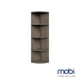 thumbnail image 2 of Mobi Librero Esquinero 40cm Madera Valeria Fresno 4 Entrepaños Mobi Muebles Contemporáneo, 2 of 7