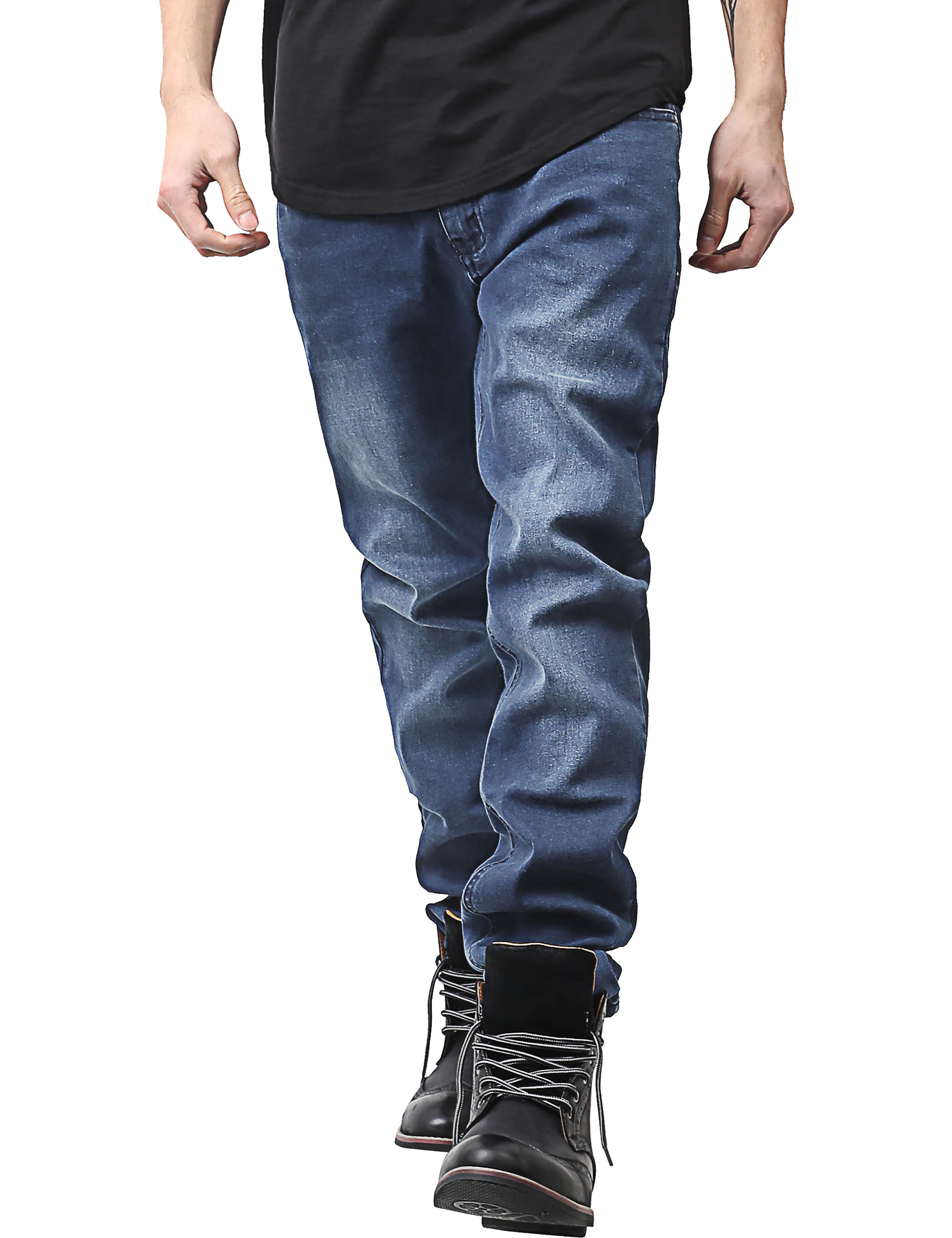 Ma Croix Mens Skinny Jeans Stretch Skinny Fit Slim Denim Pants - image 2 of 6