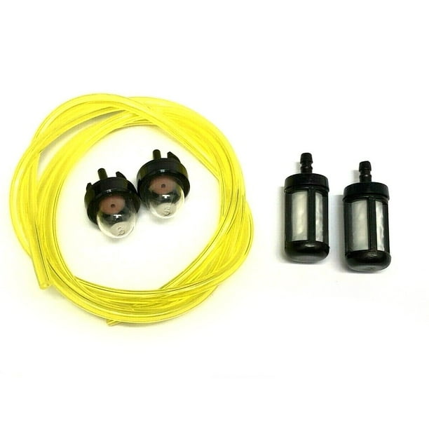 Rooha Strimmer Chainsaw Fuel Pipe Filter & Primer Bulb Kit 2.5mm x 5mm x 1mtr