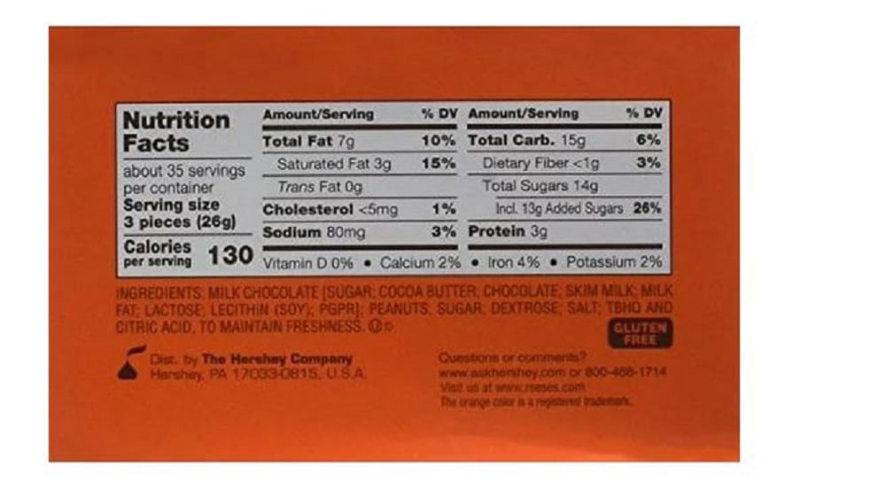 Reese's Peanut Butter Cups, Miniatures, 0.31 oz, 105 Count