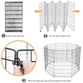 thumbnail image 2 of HomGarden 42'' Playpen Puppy Fence Foldable Metal Dog Exercise Pen, 2 of 11